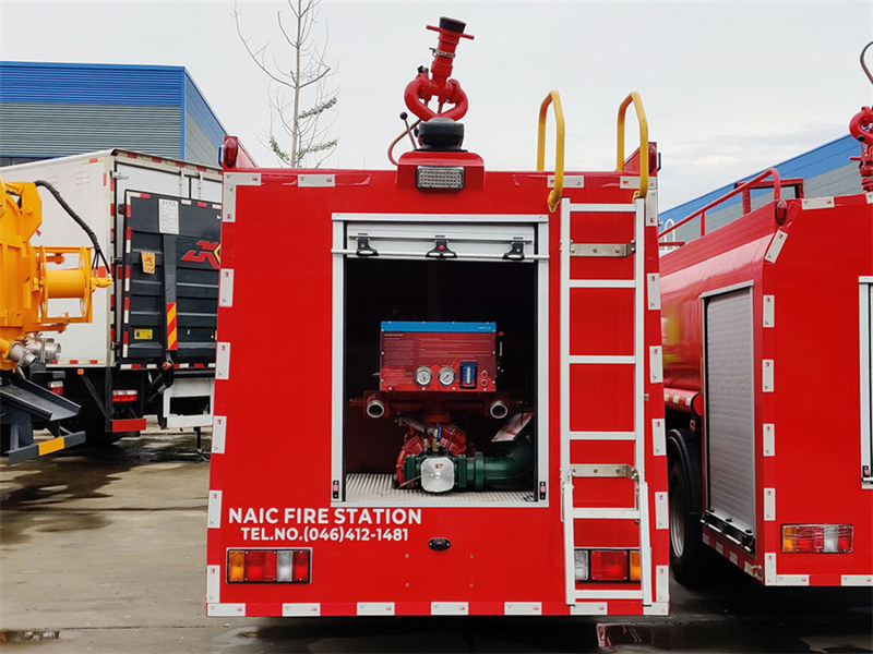 ISUZU NKR mini fire engine for sale