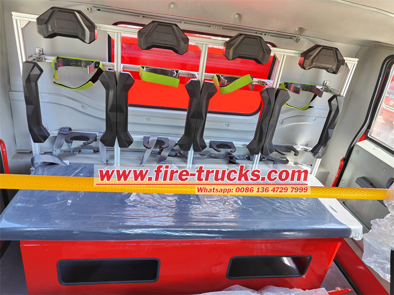 Pumper Fire truck with SCBA seats 