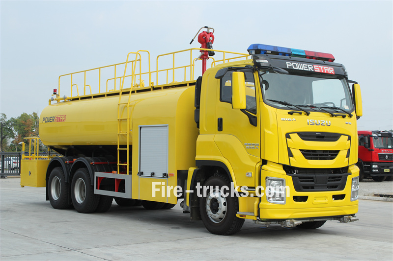 ISUZU GIGA 6x4 12000L water fire sprinkler truck