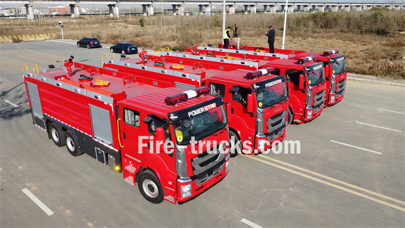 isuzu FVZ water foam fire fighting truck