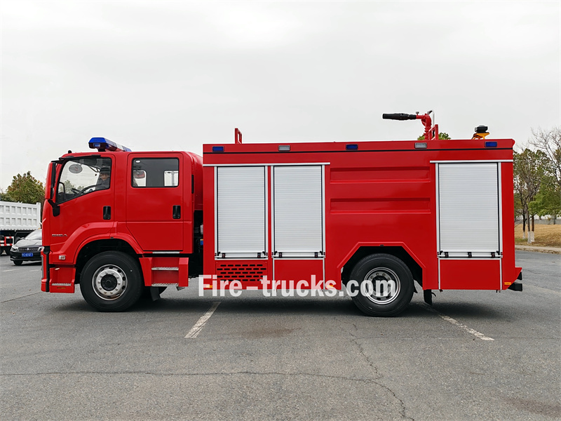 Isuzu FVZ GIGA 6CBM foam fire fighting truck