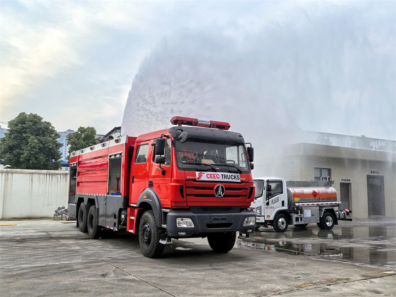 BEIBEN 6X4 2638 12CBM heavy rescue fire truck