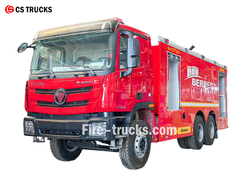 Senegal Isuzu GIGA heavy rescue fire truck