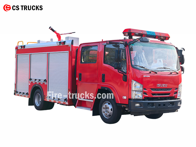 ISUZU NPR 189HP Water Pumper Fire Rescue Truck ISUZU NPR 189HP Water Pumper Fire Rescue Truck