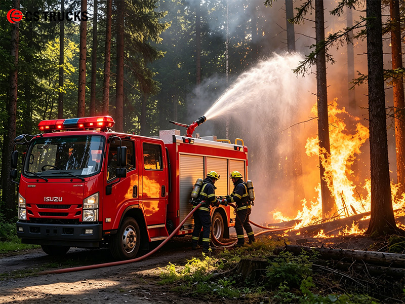 isuzu 4x2 water cannon fire fighting truck isuzu 4x2 water cannon fire fighting truck