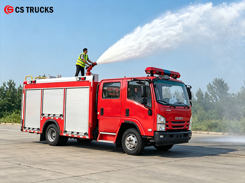 ISUZU 4000L Fire Fighting Water Tanker Truck ISUZU 4000L Fire Fighting Water Tanker Truck