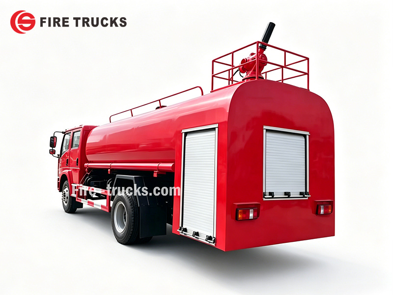 HOWO 4x2 municipal fire fighting water foam truck Philippines