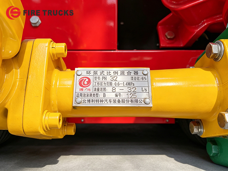 HOWO 4x2 water foam fire truck Foam Proportioner Philippines