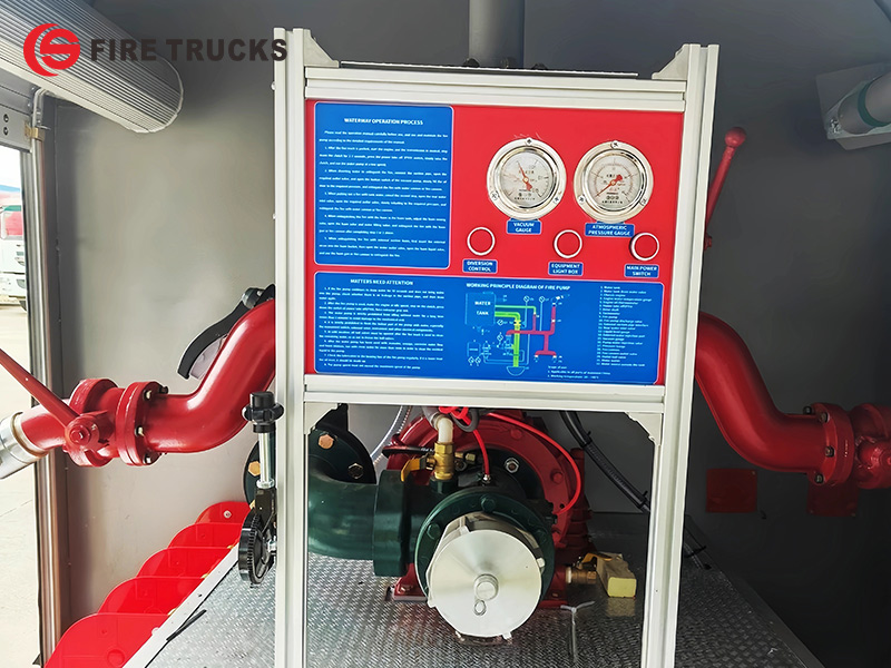 HOWO 4x2 foam fire truck control panel Philippines HOWO 4x2 foam fire truck control panel Philippines