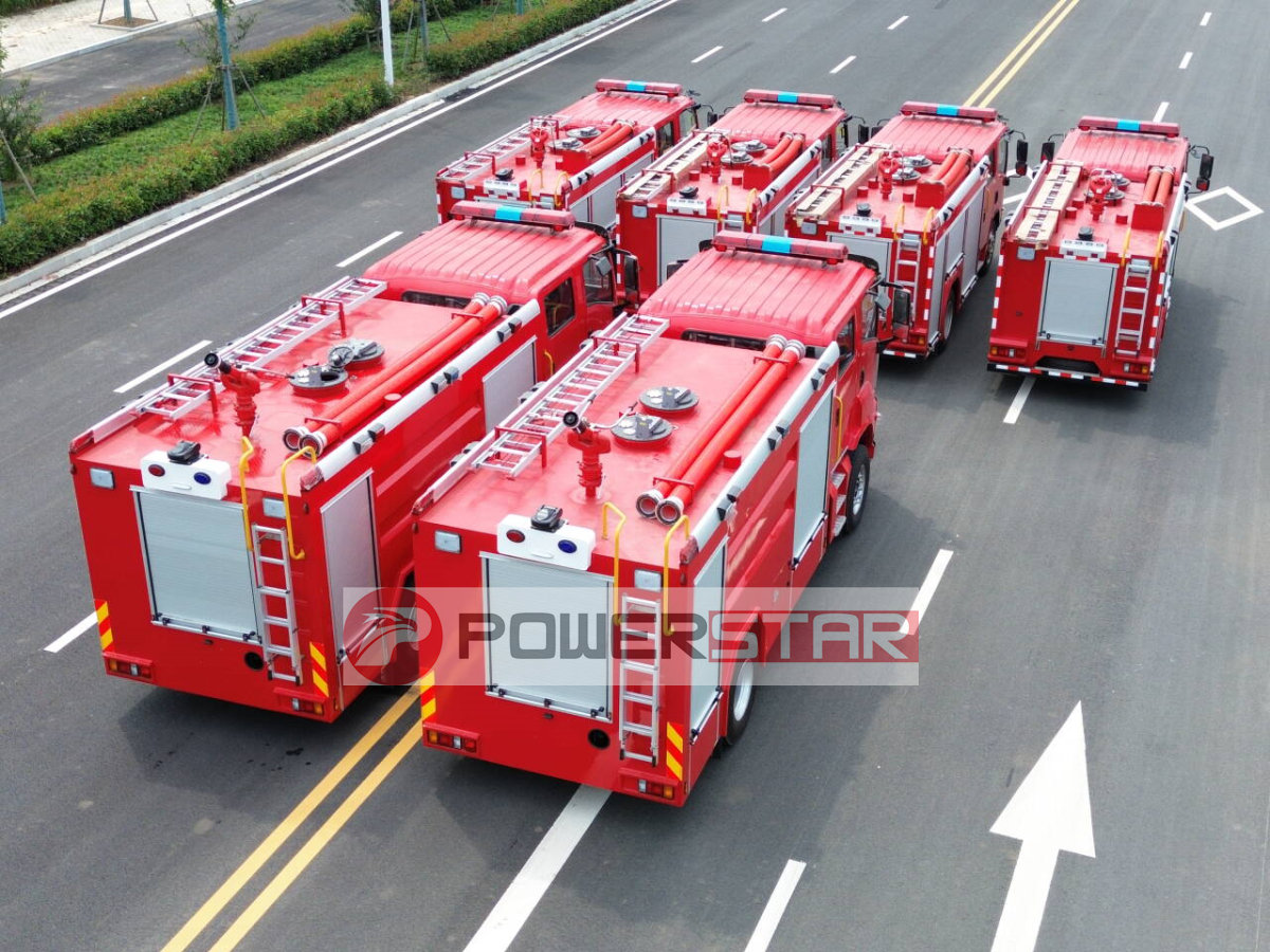 Morocco Fire department fire fighting vehicle