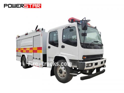 ISUZU GIGA 6000L foam water fire truck