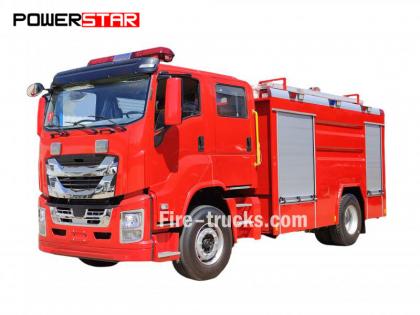 ISUZU GIGA 4500L foam water fire truck