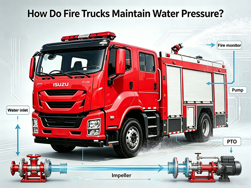 消防車はどのようにして水圧を維持するのか？