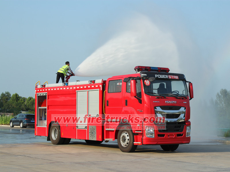 ISUZU 消防車に適した火災モニターの選び方